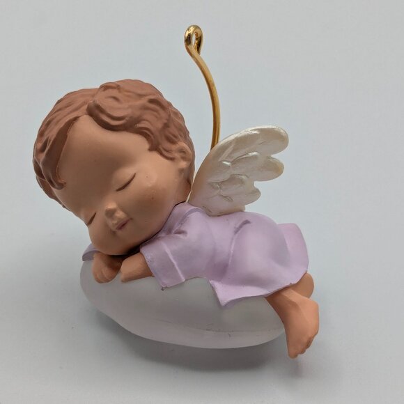 Hallmark Keepsake Mary's Angels Iris 1991, 4th in Mary's Angels Series Ornament - Picture 1 of 7